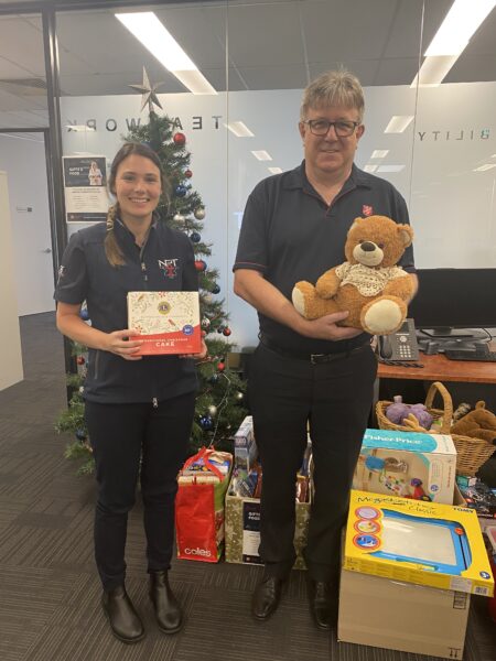 Donating To The Salvos Christmas Appeal